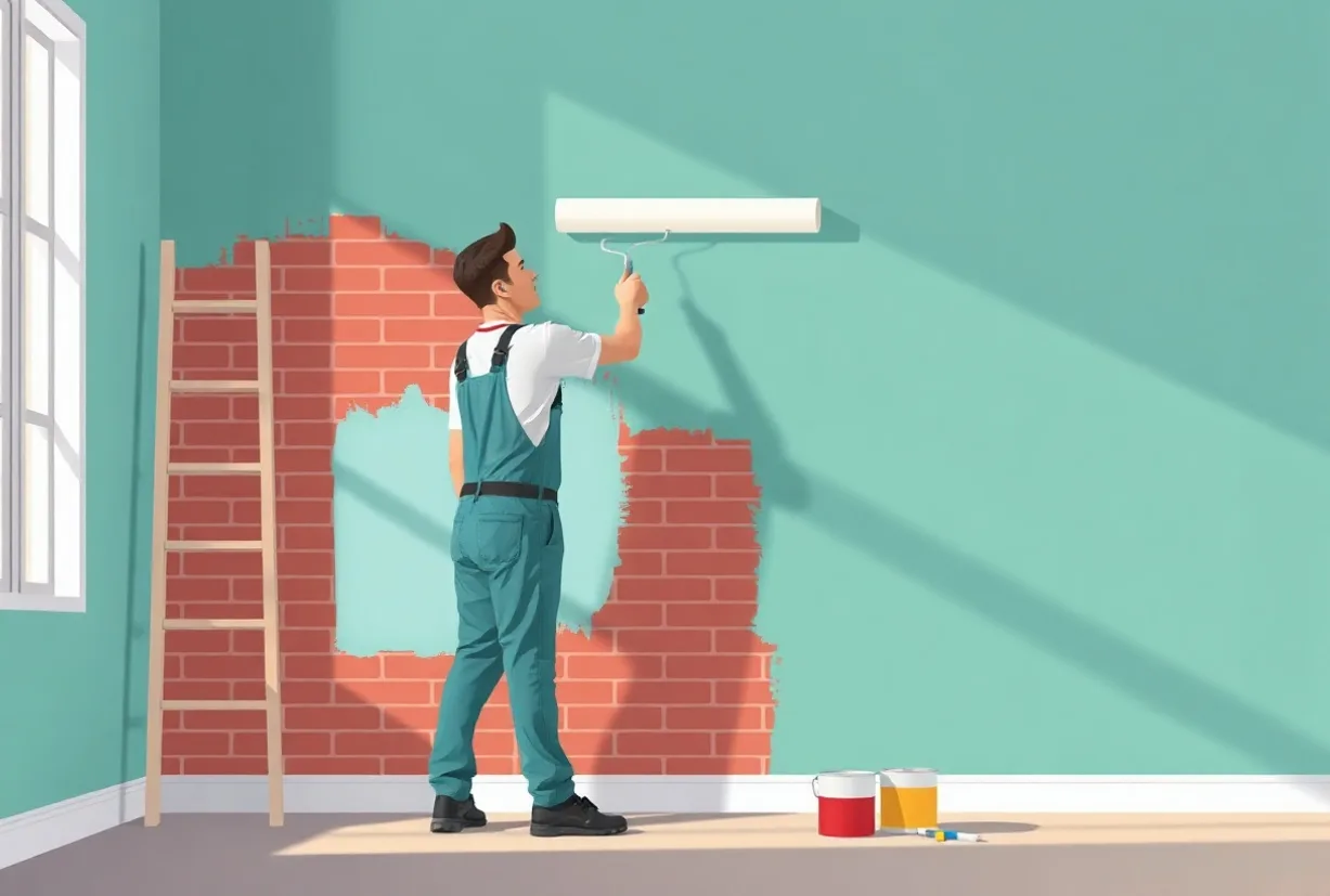 Peintre Orly 94310 en intervention sur un chantier